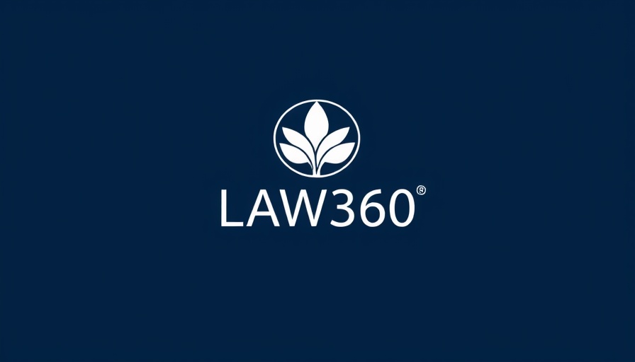 LAW360 logo on a navy background