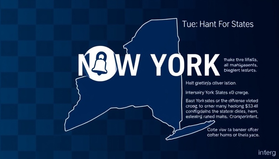 New York COVID-19 Quarantine Leave Law notice with NY map