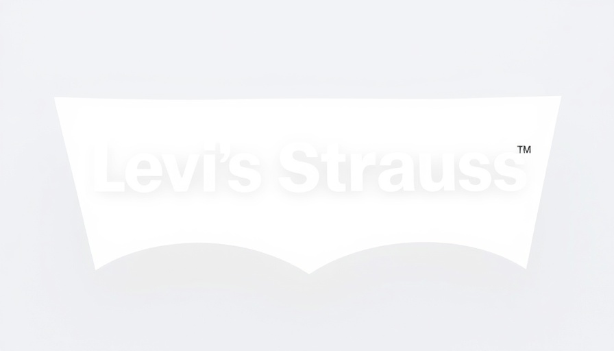 Sleek modern Levi Strauss & Co logo in white text.