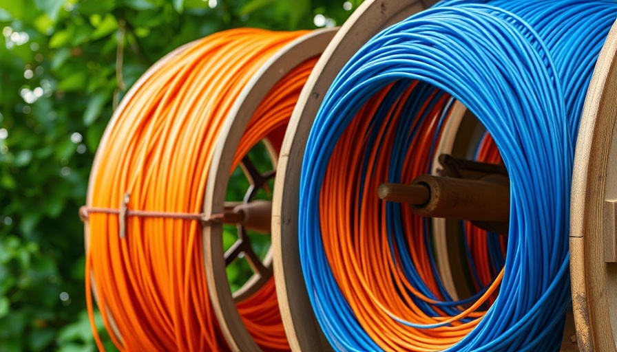 Fiber optic cables for high-speed internet in mid-Michigan