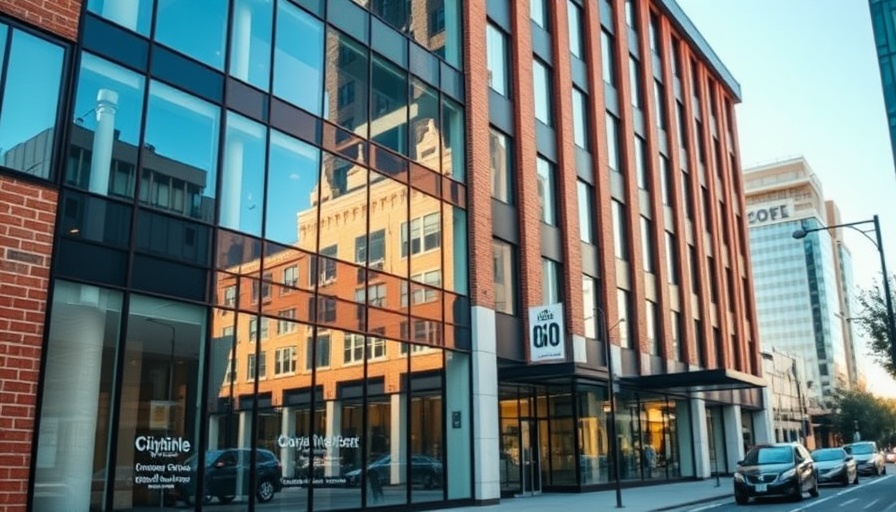 Office building representing modern hiring trends.