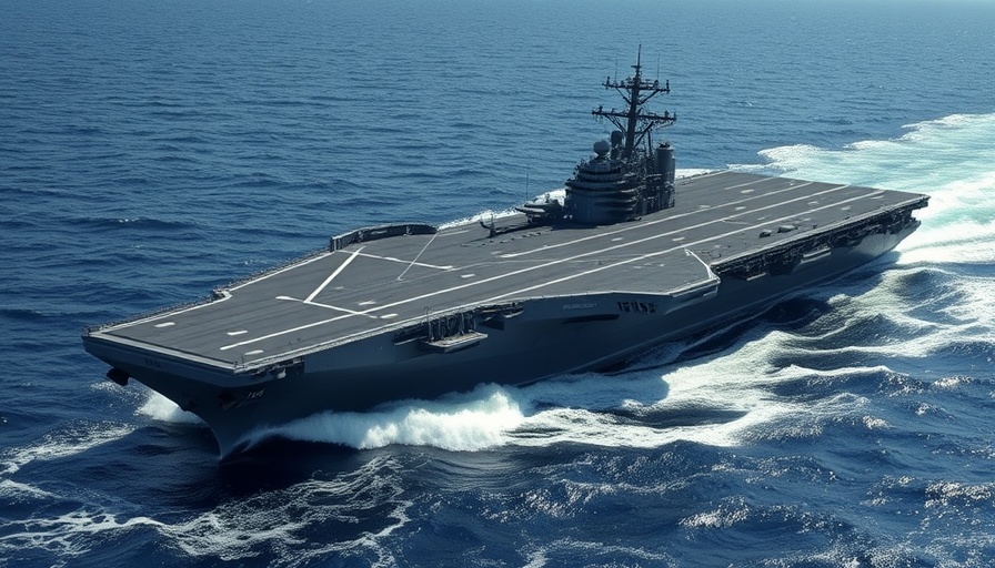 USS Truman sails through open sea reflecting modernization funding.