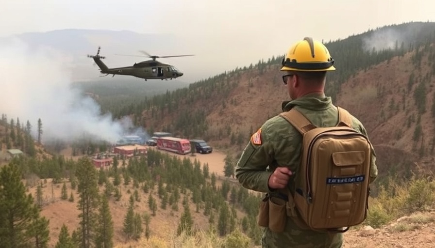 Colorado Guard Assists Rio Blanco County With Aerial Wildfire Suppress