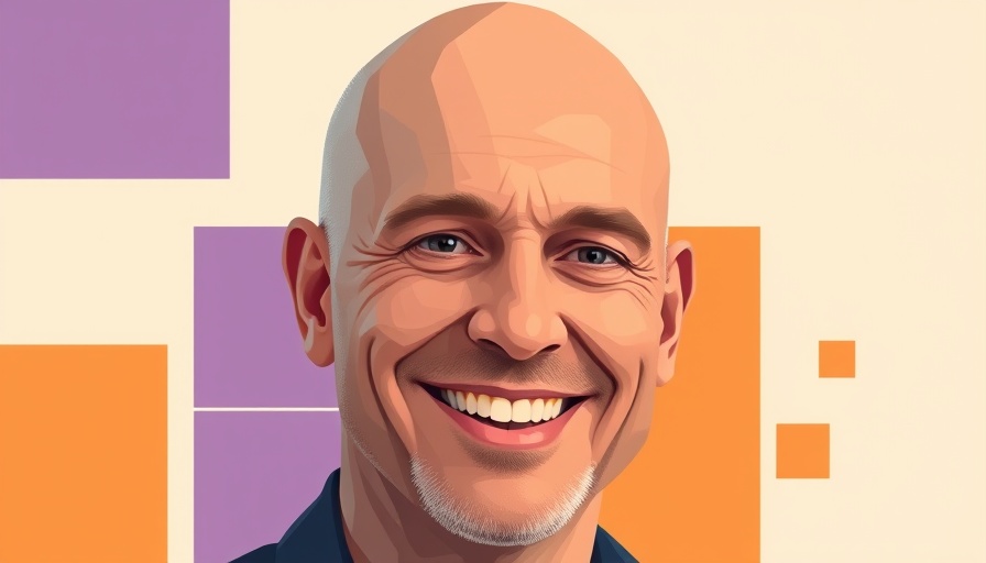 Stylized geometric portrait illustrating leadership agility.