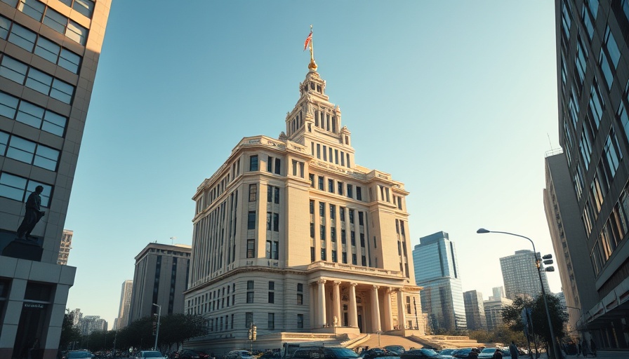 City courthouse illustrating employer liability for client harassment topic.