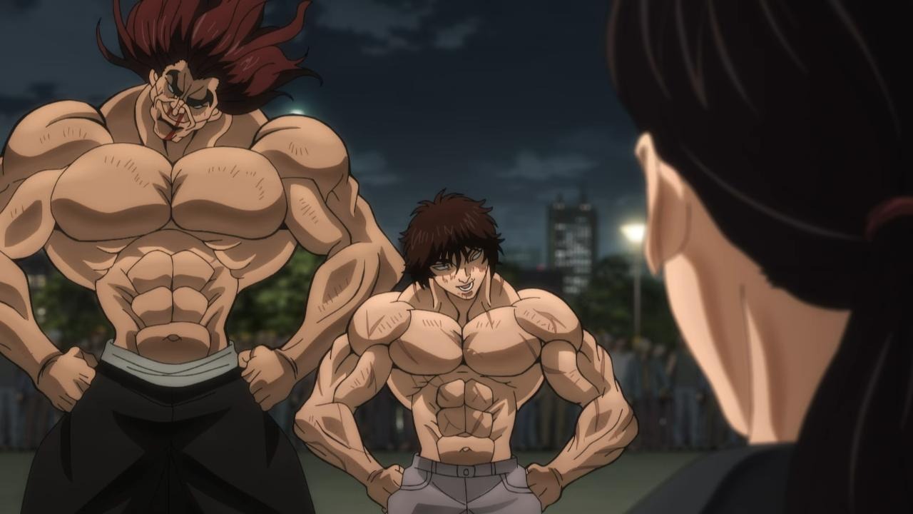 Baki Hanma Blood Arena battle scene for Nintendo Switch.