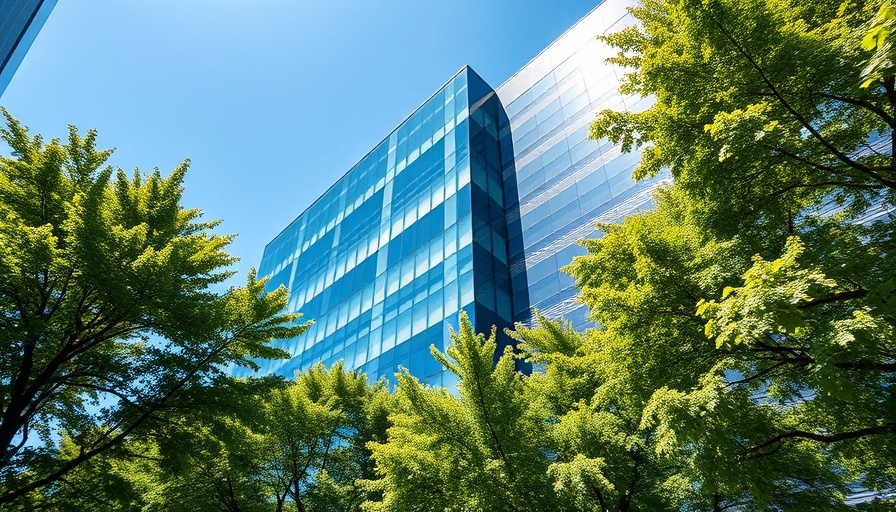 Workday headquarters glass building, daytime.