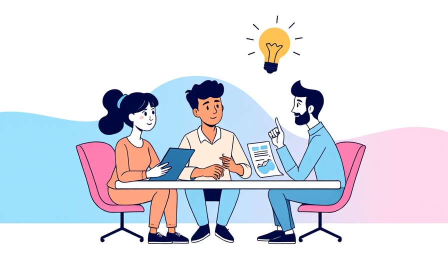 Team collaborating on aligning ERGs with business strategy in an abstract illustration.