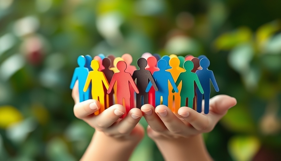 Unity and diversity symbolized by colorful paper figures held in hands, ERG news 2025