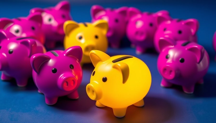 Lower Your Internet Bill concept with illuminated piggy bank