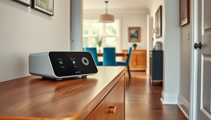 Smart home device in cozy interior hallway highlighting best smart home security systems 2025.