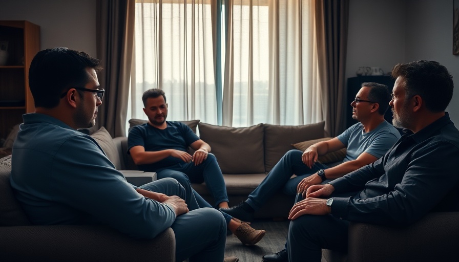 APC leaders sitting and conversing in a living room