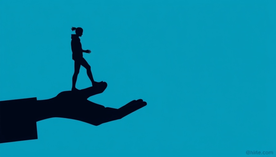 Illustration of support managing impostor thoughts in the workplace.