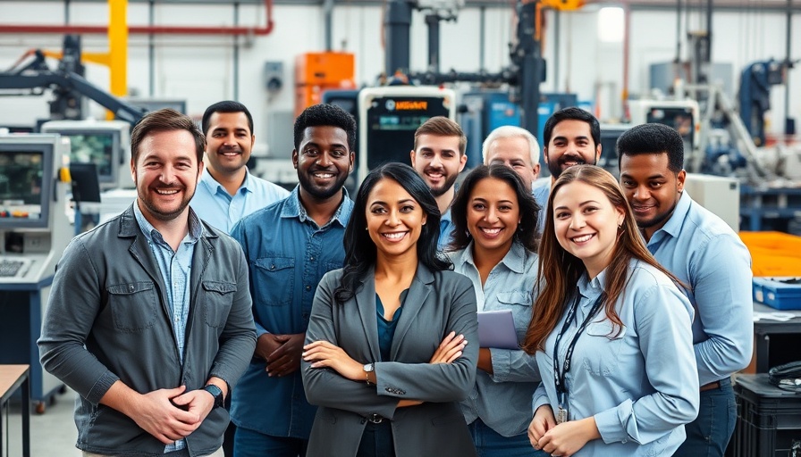 Diverse professionals at Wabtec highlighting global culture.