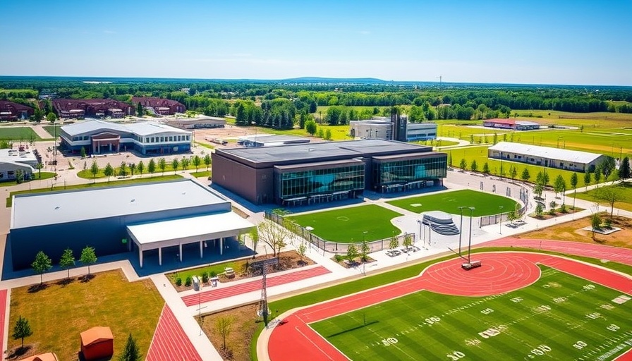 Creighton University athletic facilities project showing modern sports complex.