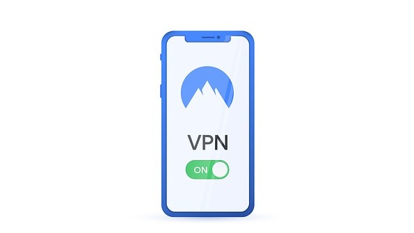 Vivid image of smartphone with speed test; speed up your VPN connection.