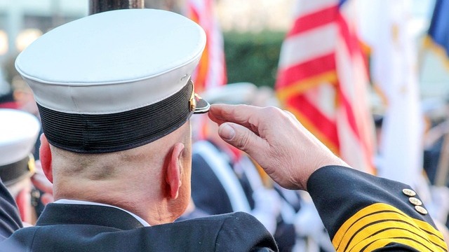 Cadets in formation showcasing leadership lessons for military leaders.