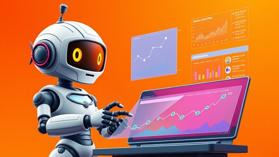 Vibe Marketing for Startups: Cartoon characters analyzing digital marketing data.