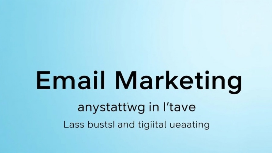Minimalist banner for best email marketing tools for financial services.