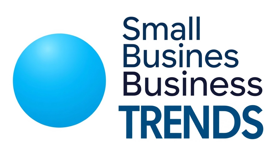 Modern business logo for remote work adoption trends, featuring a blue circle and text.
