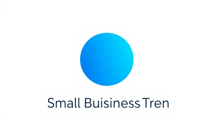 Small Business Trends logo, April 2025 job growth report.