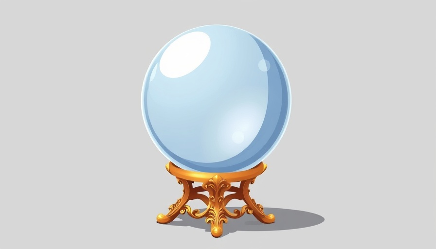 Whimsical crystal ball illustration for choosing the right marketplace.
