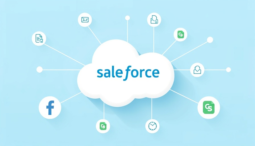 Salesforce automation ideas with interconnected apps.