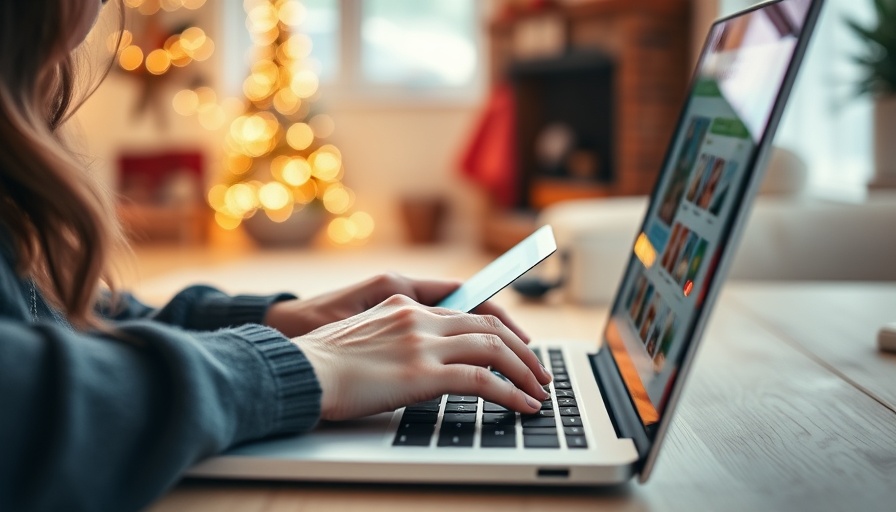 Amazon Registry for Small Business Growth: online shopping scene.