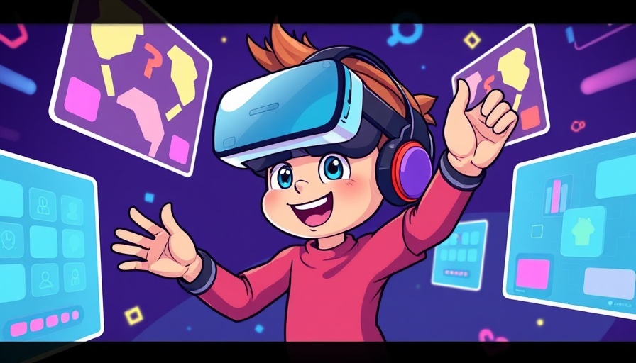 Agentic AI design skills illustrated with cartoon character in VR