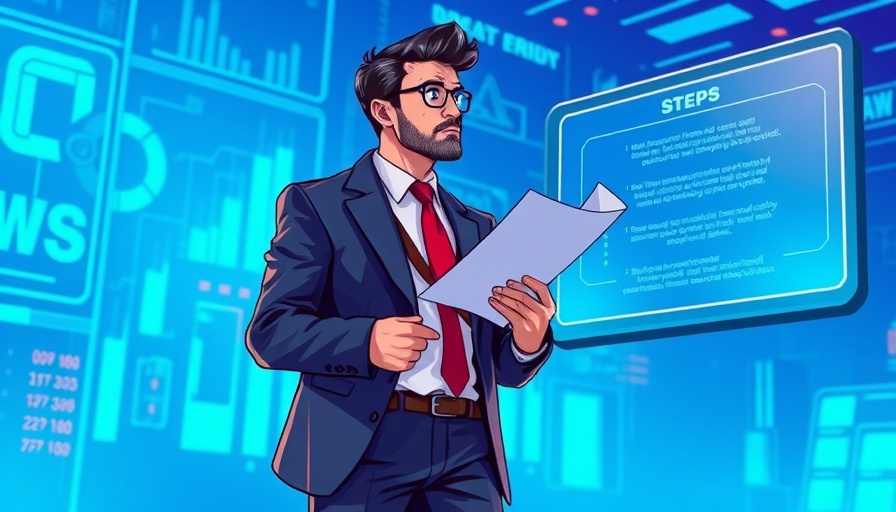Futuristic digital steps illustration representing Agentic AI projects stumble