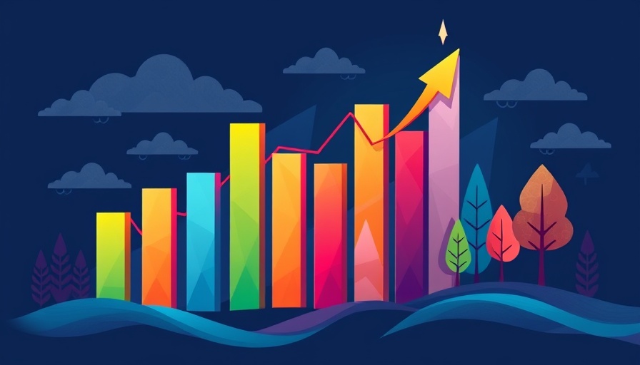 Illustration of integrated revenue management platform concept with colorful charts.