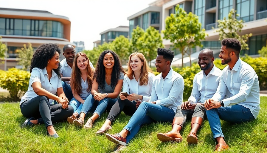 Professionals in white shirts on a grassy hill, role of technical architect in AI implementation.