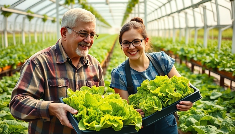 Family business challenges: two people farming in a greenhouse.