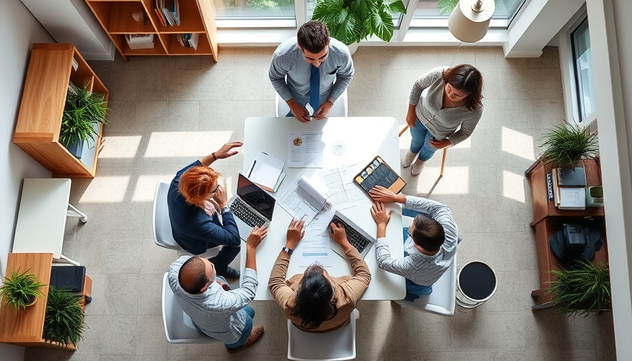 Group making common team building mistakes in a meeting.