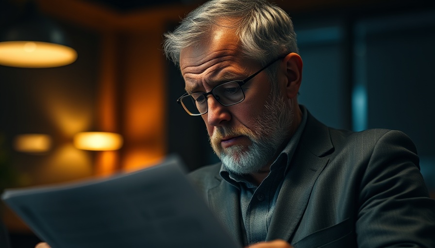 Man reviewing paperwork, DOL Proposed Changes in Overtime Rules.