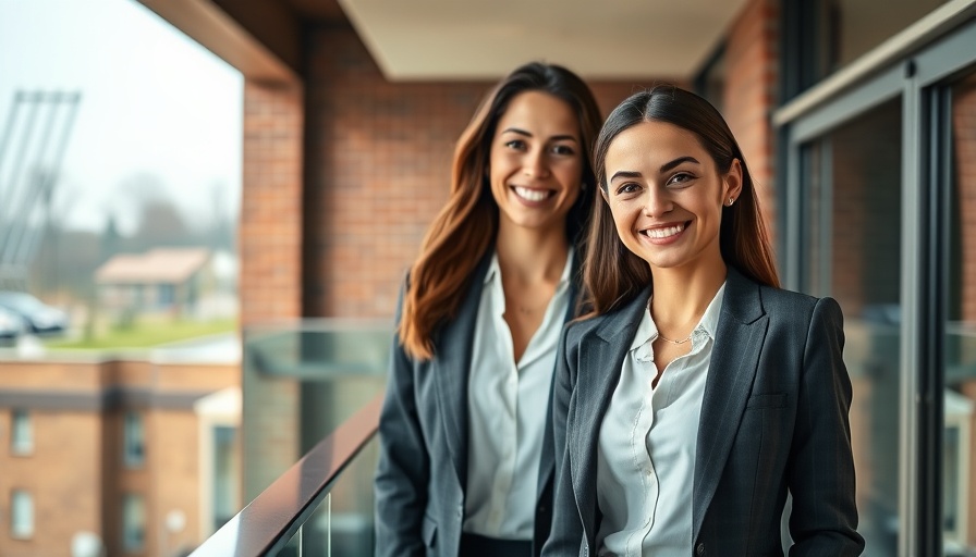 Young woman in business attire, highlighting Salesforce career opportunities.