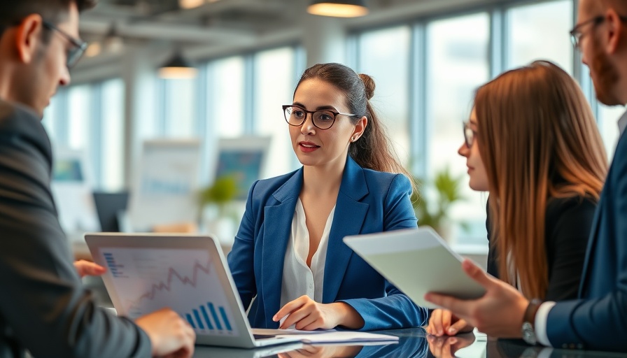 Young professional analyzing breakeven analysis for small business.