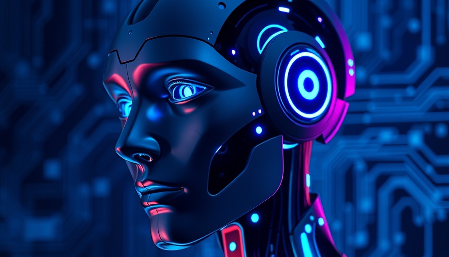 Futuristic robot illustrating procedural memory in AI.