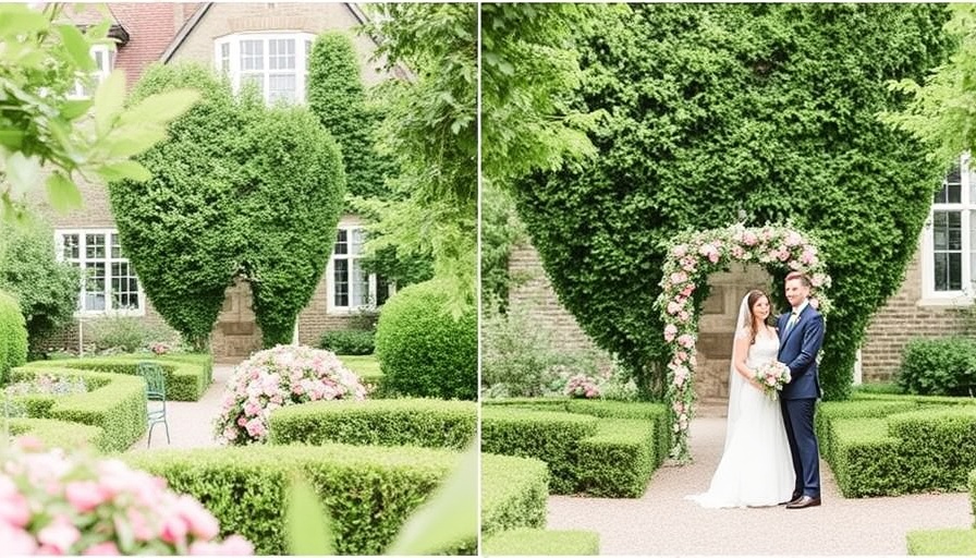 A Chic Garden Wedding at Callanwolde Fine Arts Center in Springtime