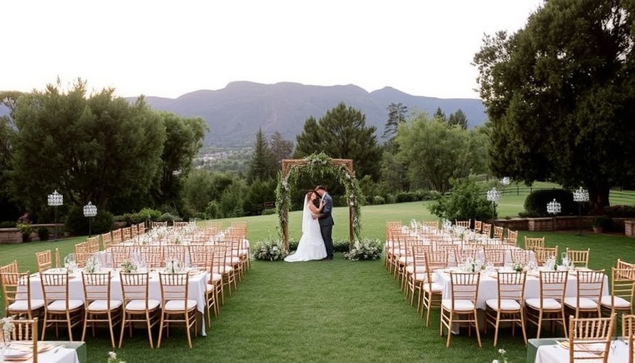 A Land-and-Sea Inspired Wedding at a Private Estate in St. Helena