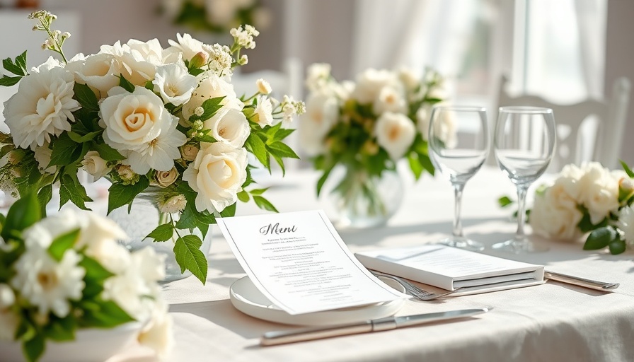 Castle Wedding in Sweden table setting with elegant decor.