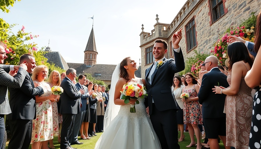 Summer Wedding in France at Chateau De La Napoule with joyful couple