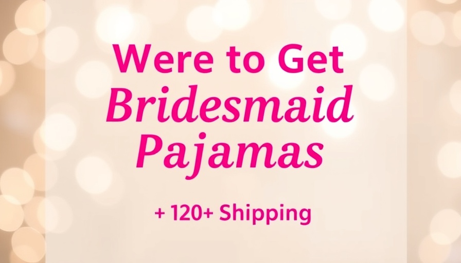Affordable bridesmaid pajamas under $20 promotion with free shipping on pastel background.