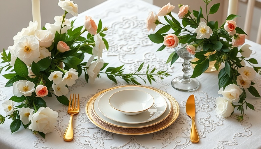 Milwaukee Art Museum Wedding Venues elegant table setting.