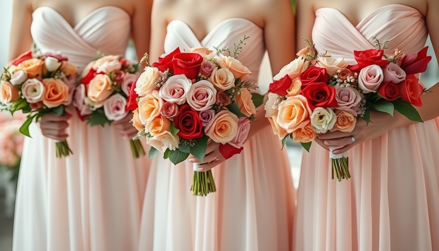 Vibrant wedding bouquets blending summer into fall colors