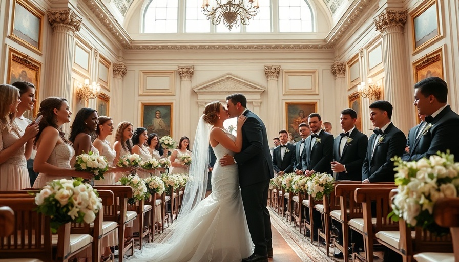 Coastal wedding inspiration with elegant ceremony setting.