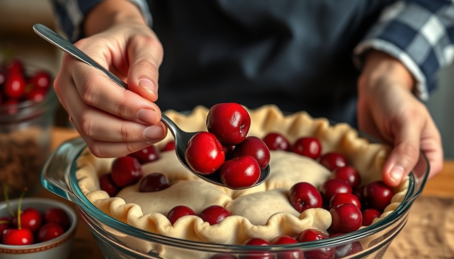 Hands preparing pie with focus on pie crust mistakes.