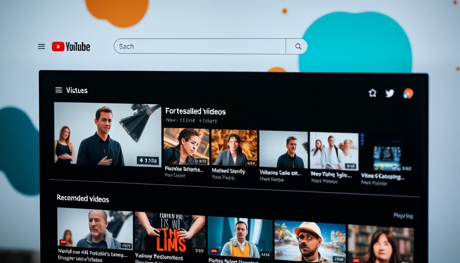 YouTube interface highlighting brand creator partnerships.