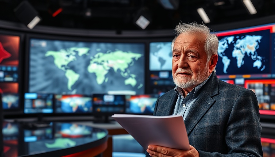 The Situation Room celebrates 20 years with host in news studio.