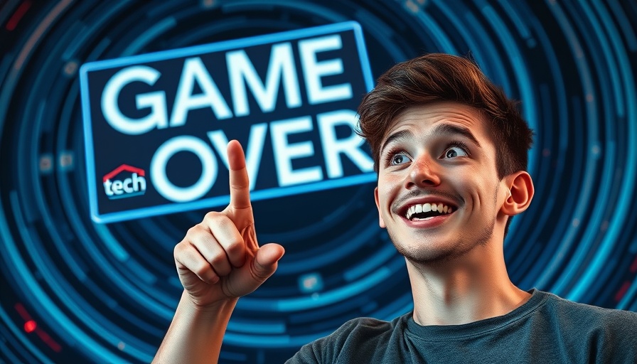 Gemini 2.5 Pro update excitement with tech sign and pointing man